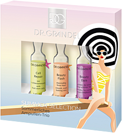 Dr. Grandel Professional Collection Summer Selection Set = Beauty Date Ampulle 3 ml + Beauty Flash Ampulle 3 ml + Cell Repair Ampulle 3 ml